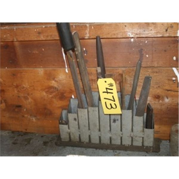 BOX OF ASST FILES & PUNCHES