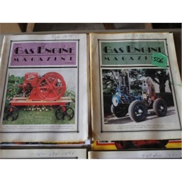 2 BUNDLES GAS ENGINE MAGAZINES