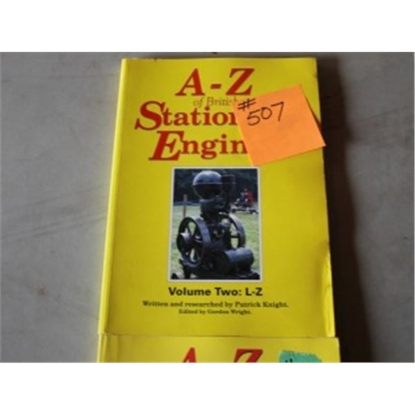 A-Z STATIONARY ENGINE BOOK
