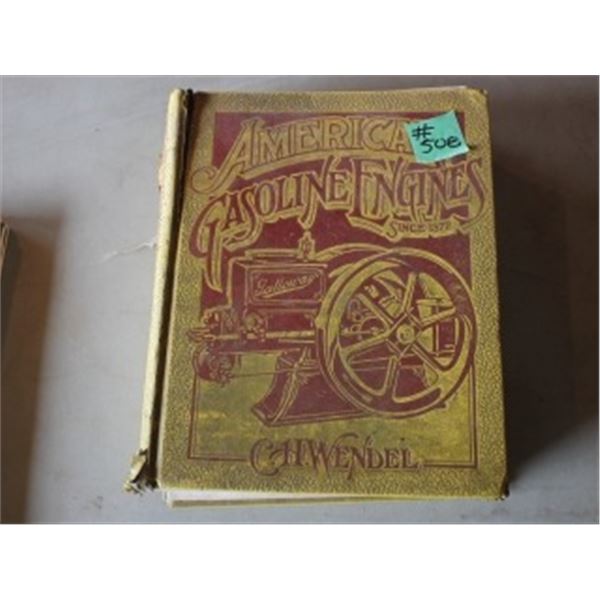 AMERICAN GASOLINE ENGINES BOOK