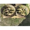 Image 1 : 2 - 24" STEEL WHEELS