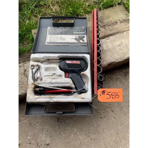 1/2" MAC SOCKETS, SOLDERING GUN