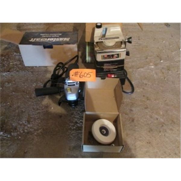 ANGLE GRINDER, WET STONE GRINDER