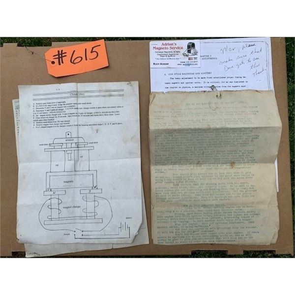 MISC LITERATURE - HOW TO GET RESULTS OUT OF AN ENGINE, OLD STYLE MAGNETO