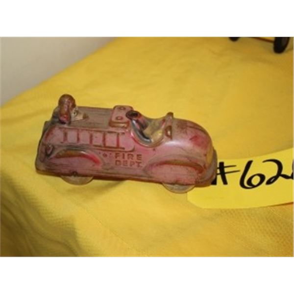 OLD WALT DISNEY MADE IN CANADA RUBBER TRUCK TOY