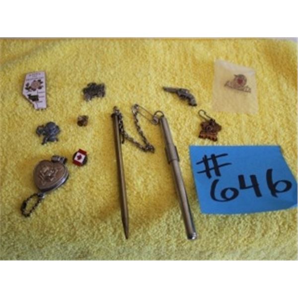 COLLECTION OF LAPEL PINS