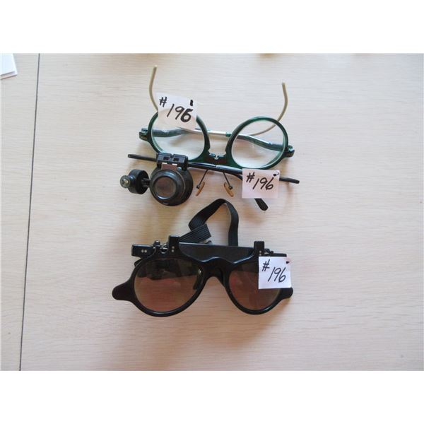 JEWELLERS MAGNIFYING GLASS, EYE GLASSES & SUNGLASSES