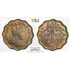 Image 1 : BRITISH INDIA: Edward VII, 1901-1910, 1 anna, 1907-B. PCGS MS63