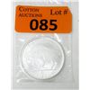 Image 1 : 1 Oz. .999 Fine Silver Buffalo Round