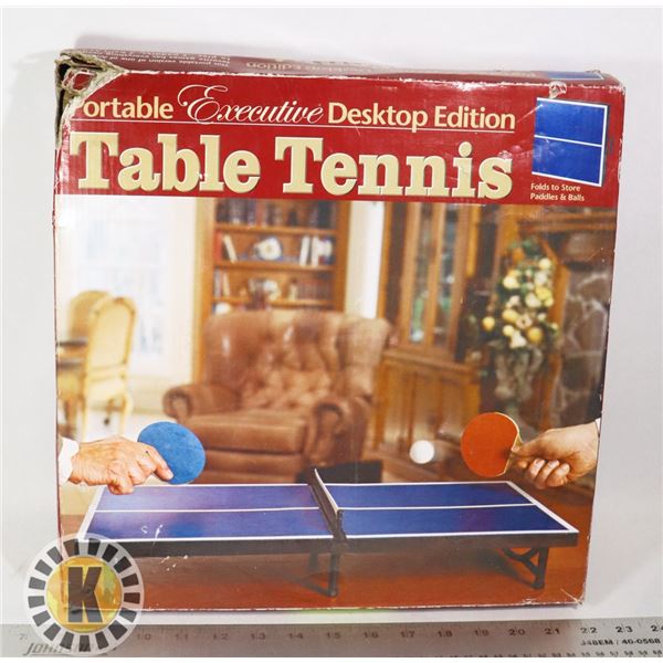 PORTABLE TABLE TENNIS- DESKTOP EDITION