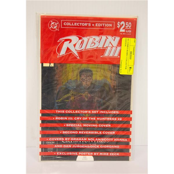 DC COMICS ROBIN 3 COLLECTOR EDITION
