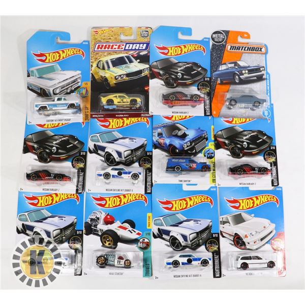 HOTWHEELS ASSORTED BAG OF 12