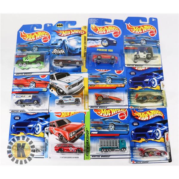 HOTWHEELS ASSORTED BAG OF 12