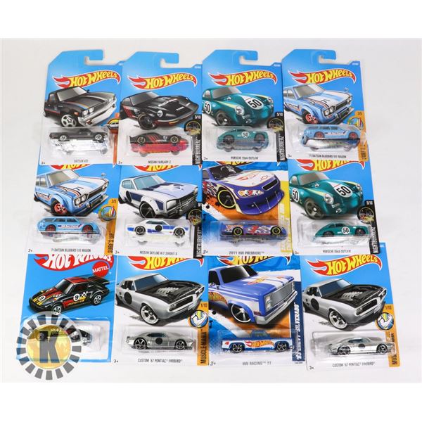 HOTWHEELS ASSORTED BAG OF 12