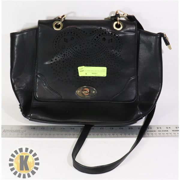 VERSACE BLACK PURSE MADE IN ITALY