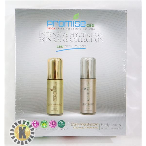 DAILY MOISTURIZER & BODY LOTION CBD INFUSED $249