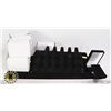 Image 1 : 1 JEWELRY STANDS AND 9 JEWELRY STORAGE BOXES