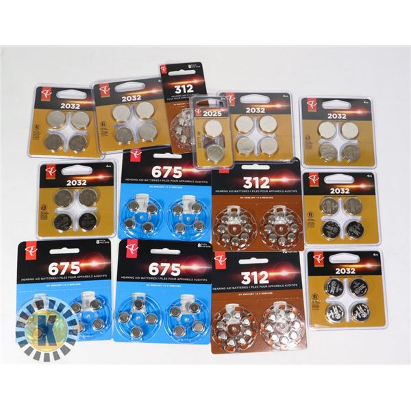 BAG OF ASSORTED SPECIALTY BATTERIES