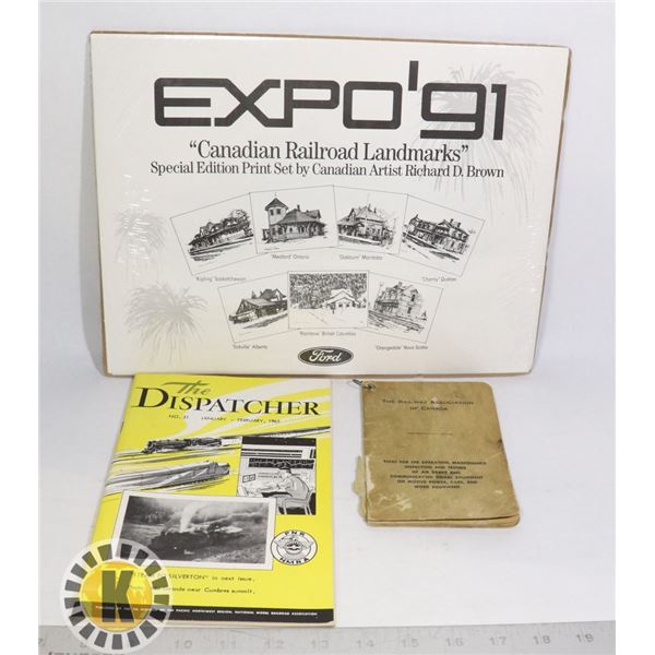 VINTAGE ITEMS SEALED EXPO 1991