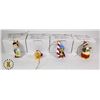 Image 1 : CHRISTMAS ORNAMENTS-OLIVER, JIMINY, PINOCCHIO & THUMPER