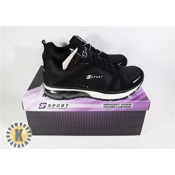 MEMORY FOAM SPORTS SHOES- LADIES SIZE 7
