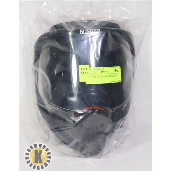 3M 76008A FULL FACE MASK. M/L