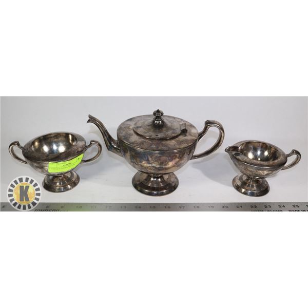 ANTIQUE/VINTAGE SILVER PLATED TEA SERVICE