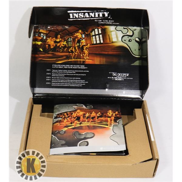 INSANITY BEACH BODY DVD SET