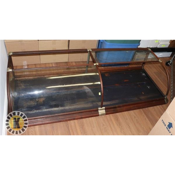 ANTIQUE GENERAL STORE TYPE DISPLAY CABINET
