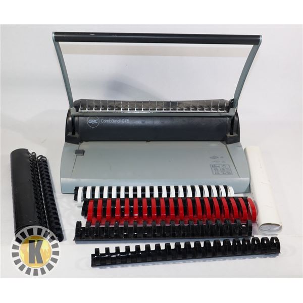 COMBBIND C75 BINDING MACHINE WITH ACCESSORY
