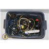 Image 1 : ESTATE BOX OF ASSORTED CABLES