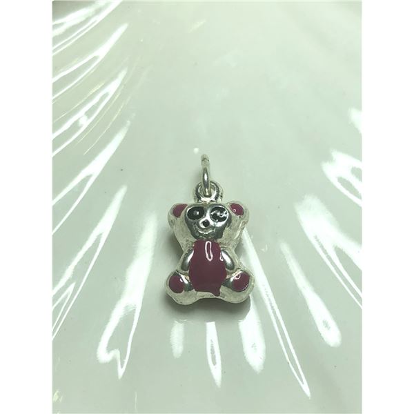 SILVER BEAR  PENDANT