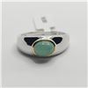 Image 1 : SILVER EMERALD(1.3CT) RING