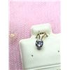 Image 1 : 10K YELLOW GOLD SAPPHIRE  PENDANT