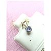 Image 2 : 10K YELLOW GOLD SAPPHIRE  PENDANT