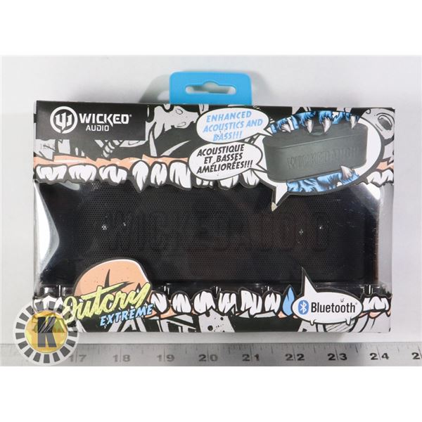 NEW WICKED AUDIO OUTCRY EXTREME BLUETOOTH SPEAKER