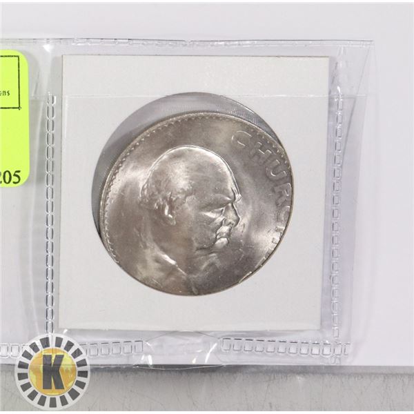 1 ELIZABETH THE SECOND / WINSTON CHURCHILL 1965