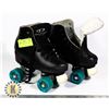 Image 1 : SIZE 12 OLD SCHOOL ROLLER SKATES