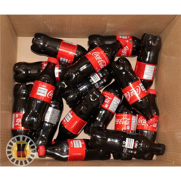 BOX OF500ML BOTTLES OF  COCA COLA