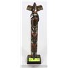 Image 1 : DETAILED DESIGN TOTEM POLE - 14 INCHES IN HEIGHT