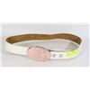 Image 1 : GIT R DUN BUCKLE ON WHITE BELT SIZE 34