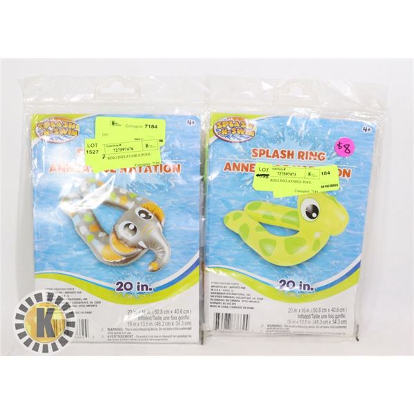 TWO NEW INFLATABLE POOL TOYS