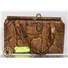 Image 1 : VINTAGE SNAKESKIN PURSE