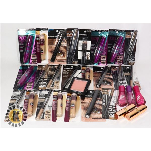 LARGE BAG OF ASSORTED COSMETICS