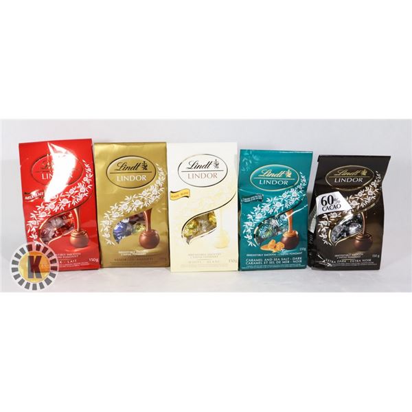 BAG OF ASSORTED LINDT LINDOR CHOCOLATE