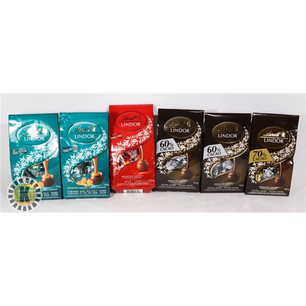 BAG OF ASSORTED LINDT LINDOR CHOCOLATE