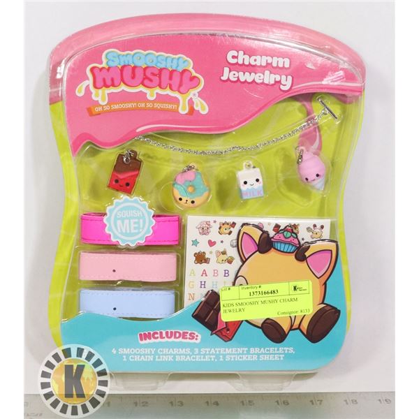 KIDS SMOOSHY MUSHY CHARM JEWELRY