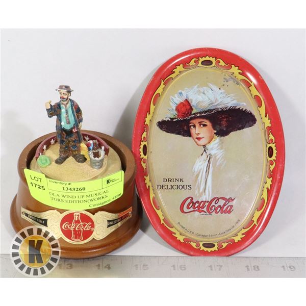 COCA COLA WIND UP MUSICAL COLLECTORS EDITION(WORKS