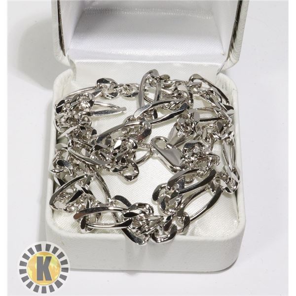 SILVER 22.8G 18" NECKLACE