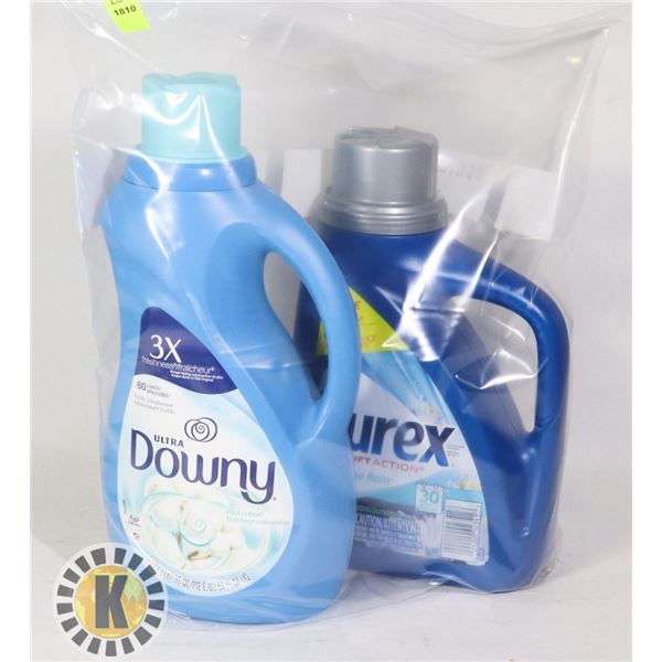 TWO BOTTLES OF DOWNY